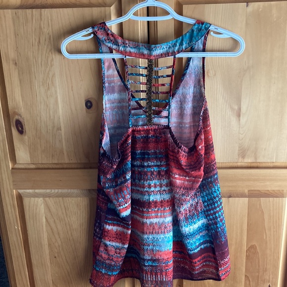 Multi-Colour Top with Beaded Detail - Picture 2 of 3